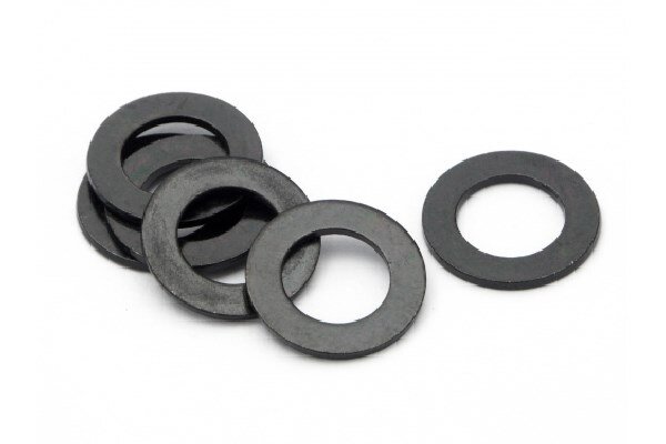 HPI HPZ699 Washer 7 X 12 X 0.8Mm (6Pcs/Black)