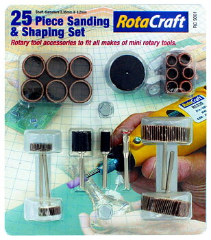 Rotacraft Sandpapper verktygsset 25st
