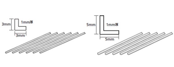 TAMIYA 70205 Clear Plastic Beams 5mm L *5