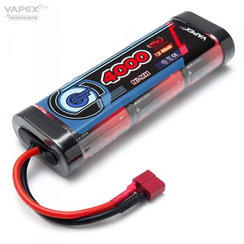 Vapex VP4000SCH6D2 NiMH Batteri 7,2V 4000mAh T-kontakt
