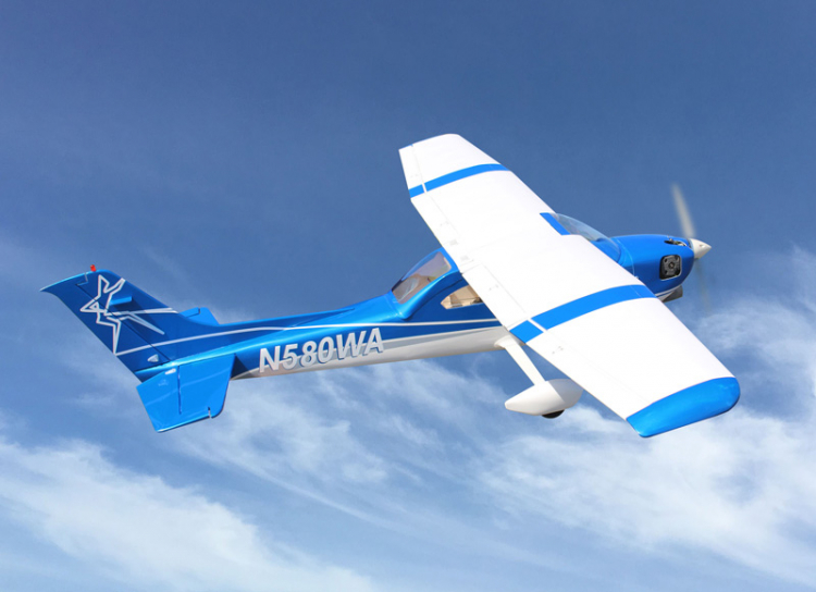 Seagull Cessna Turbo Skylane 182 1725mm 46-55 ARF Pearl Blue - 2