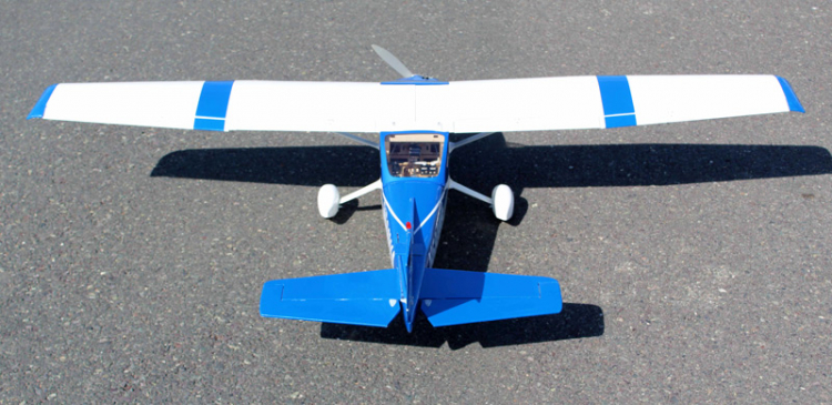 Seagull Cessna Turbo Skylane 182 1725mm 46-55 ARF Pearl Blue - 3