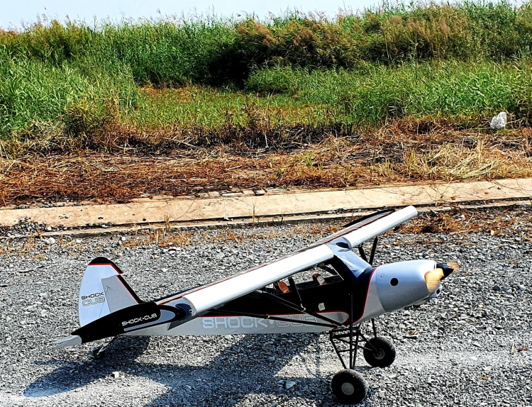 Seagull Shock Cub 35-55cc ARF 2.59m Silver/Svart - 5