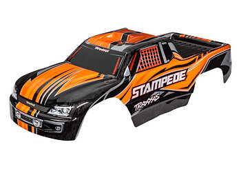 Body Stampede 2WD Orange Painted