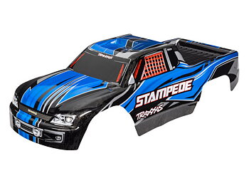 Body Stampede 2WD Blue Painted