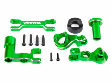 Traxxas 7843-GRN Armar & Parallellstag Styrning Set Alu Grön XRT