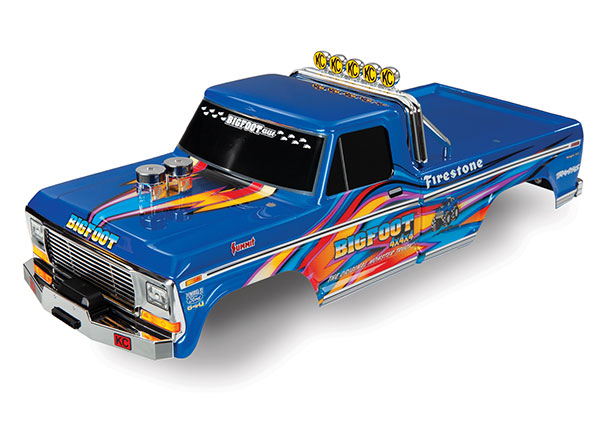 Body BigFoot No1 Blue-X Painted