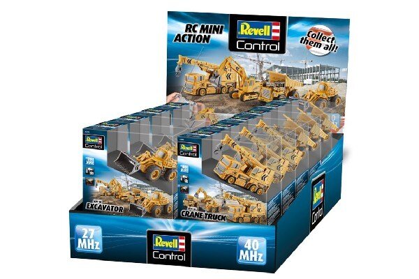 Revell S3066 Display Mini Construction Cars 12 ass