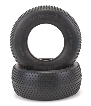 Short Course Tyre - Mini Pin - Yellow (pr)