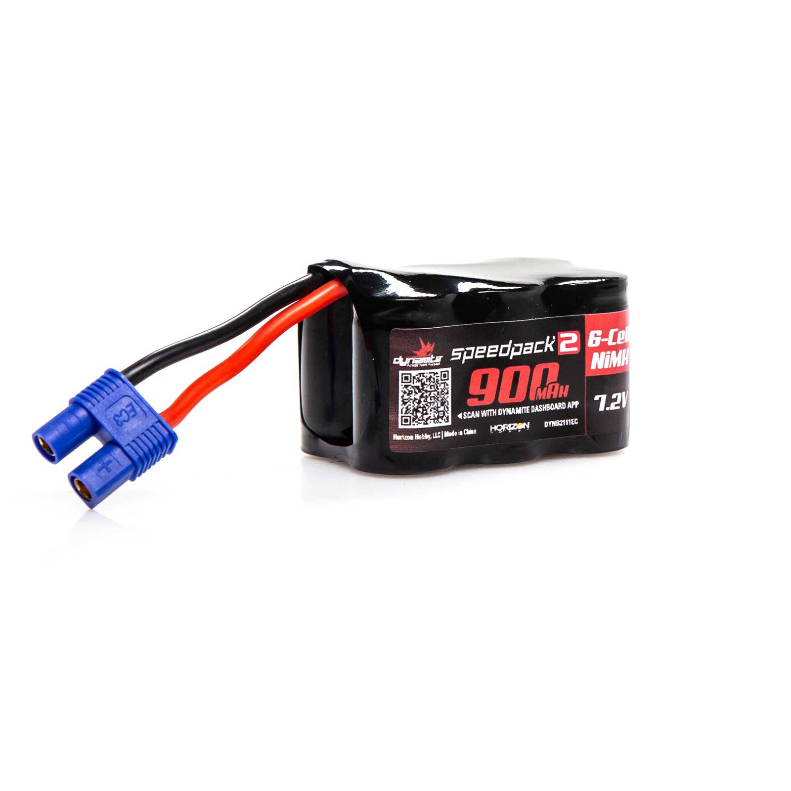 Dynamite Speedpack 2 7.2V 900mAh 6 CELL NiMh 3+3 EC3