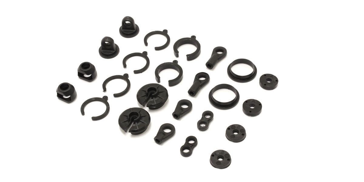 Kyosho FA534-1 DAMPER PLASTIC PARTS & O-RING SET RAGE 2.0