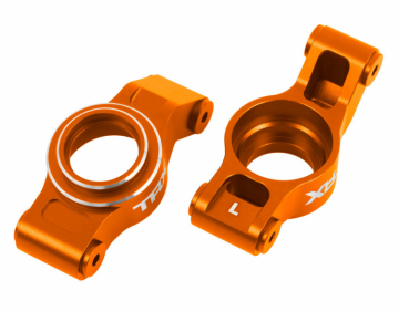 Traxxas 427852-ORNG Carriers Stub Axle Rear L&amp;R (Pair) Alu Orange X-Maxx, XRT
