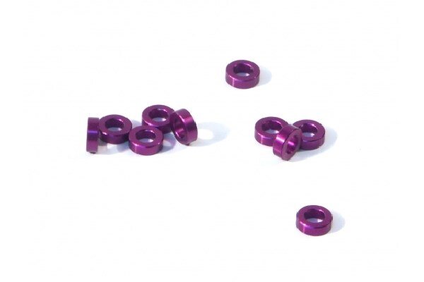 HPI HPZ817 Aluminium Washer 3 X 6 X 2.0Mm (Purple/10 Pcs)