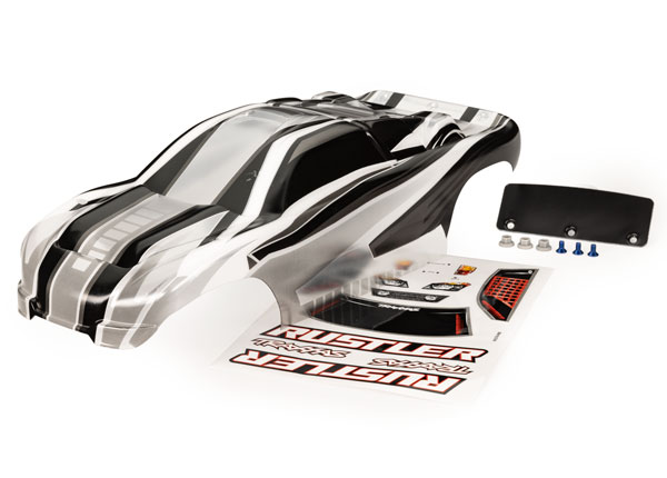 Traxxas 3750L Kaross Rustler 2WD ProGraphix*