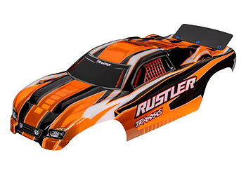 Body Rustler 2WD Orange Painted