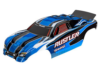 Body Rustler 2WD Blue Painted