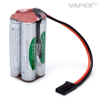 Vapex VP950AAAW4F2 Mottagarbatteri NiMH 4,8V 950mAh Kub