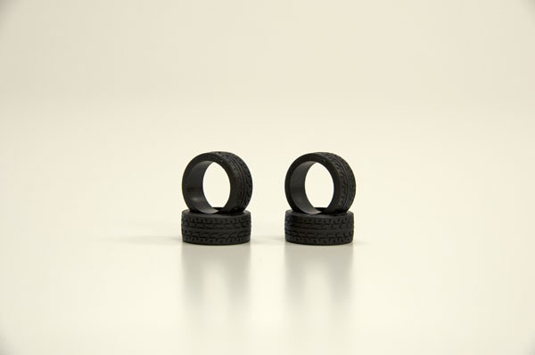 Kyosho MZW37-40 Kyosho Mini-Z Racing Radial Tyres 40 Shore - Narrow (4)