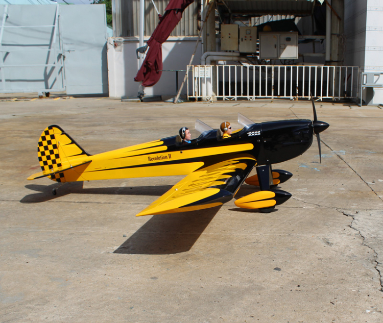 Seagull Space Walker II 1.20 GP 2.10m ARF yellow/black - 3