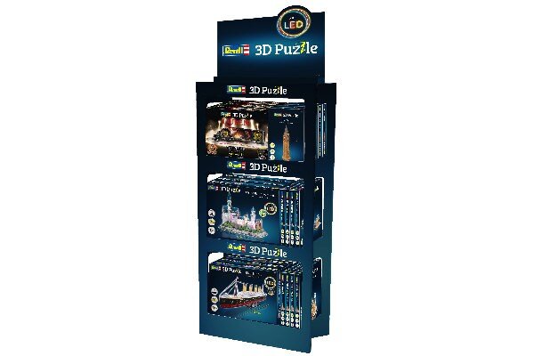 Revell S3176 Display 3D Puzzle Highlights