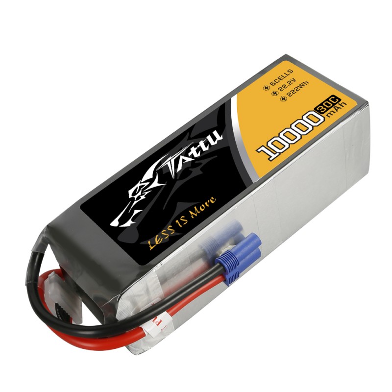 Tattu 10000mAh 6S 30C EC-5