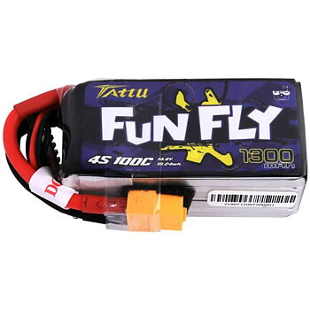 Tattu FunFly 1300mAh 4S 100C XT-60