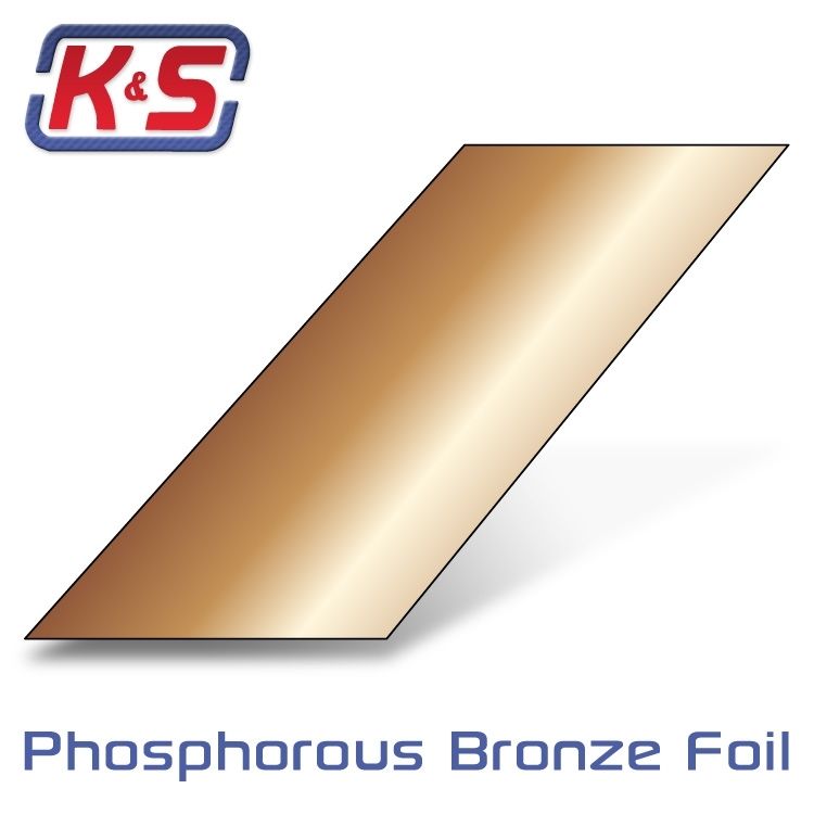 K&S Bronsplåt 305x150x0.2" (1)