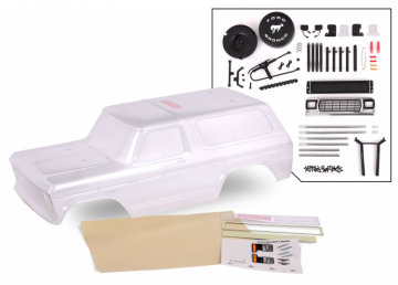 Traxxas 8010P Kaross Ford Bronco ´79 Omålad Komplett