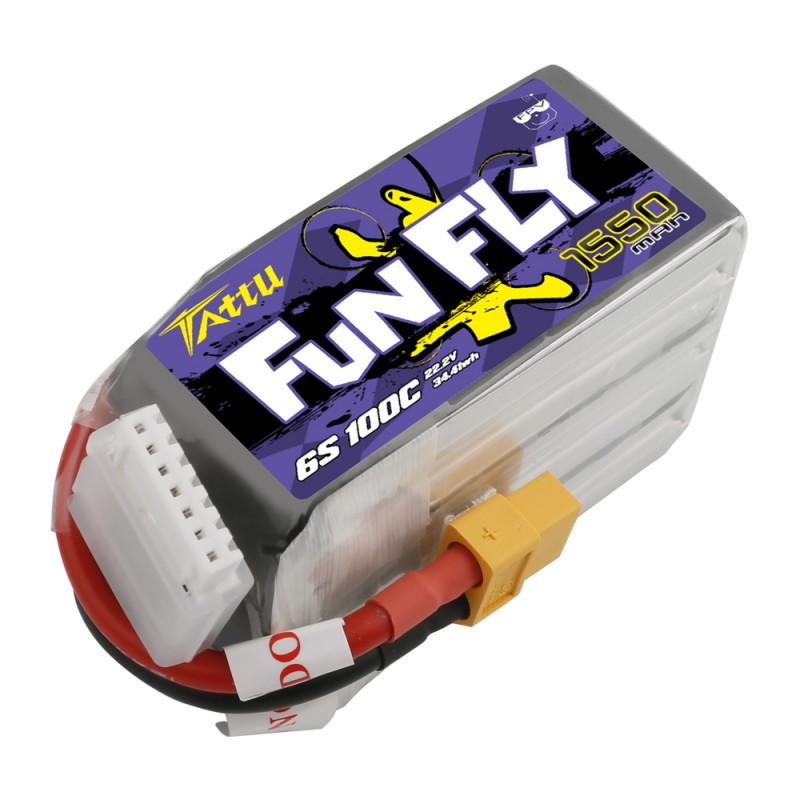 Tattu Funfly 1550mAh 6S 100C XT-60