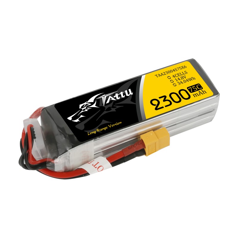 Tattu 2300mAh 4S 75C XT-60
