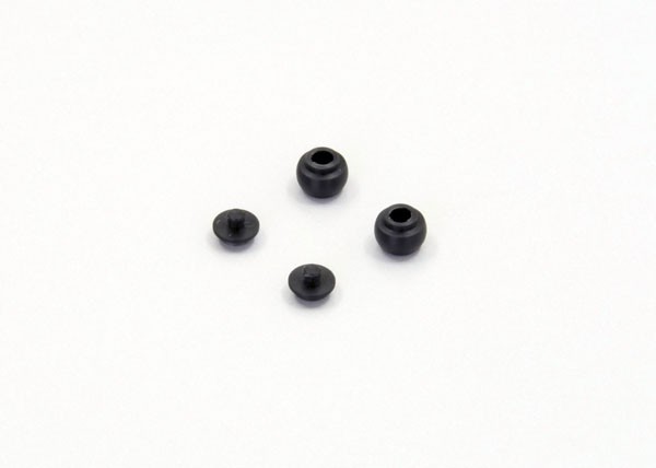 Kyosho MZW415-01 Aluminium Upper Arm Ball & Spring Holder Set for MZW415 Mini-Z MR03