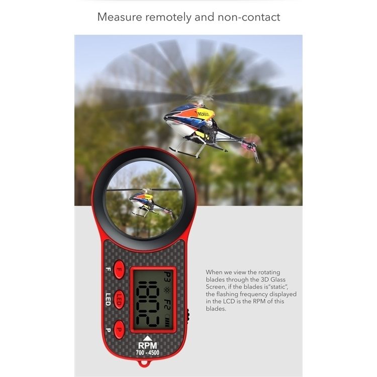 SkyRC Varvräknare Heli Optisk - 8