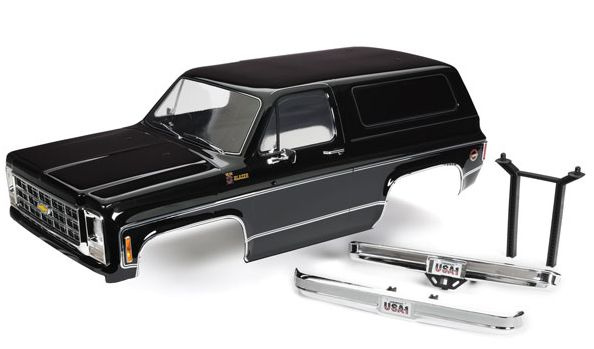 Traxxas 8130T Kaross Chevy Blazer Svart Komplett*