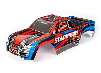 Body Stampede 4x4 Red Painted