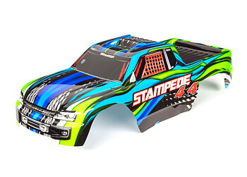 Body Stampede 4x4 Blue Painted