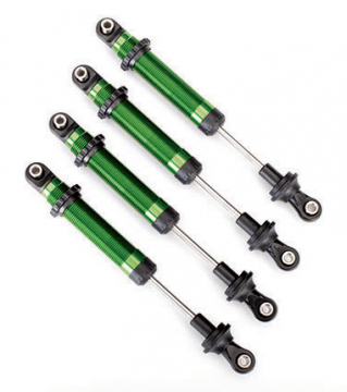 Traxxas 428160-GRN Shocks GTS Green (4) (Use with Lift Kit #8140R) TRX-4