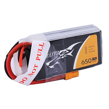 Tattu 650mAh 3S 75C XT-30