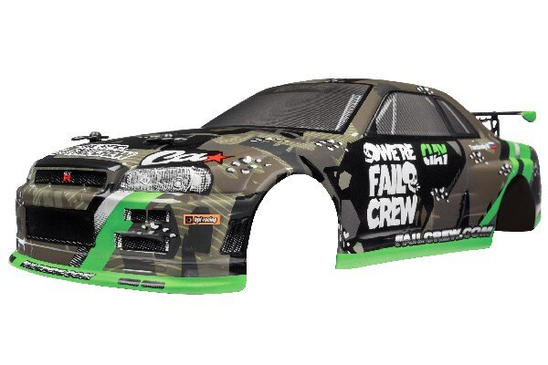 HPI HP120166 FAIL CREW NISSAN SKYLINE R34 GT-R BODY (150MM)
