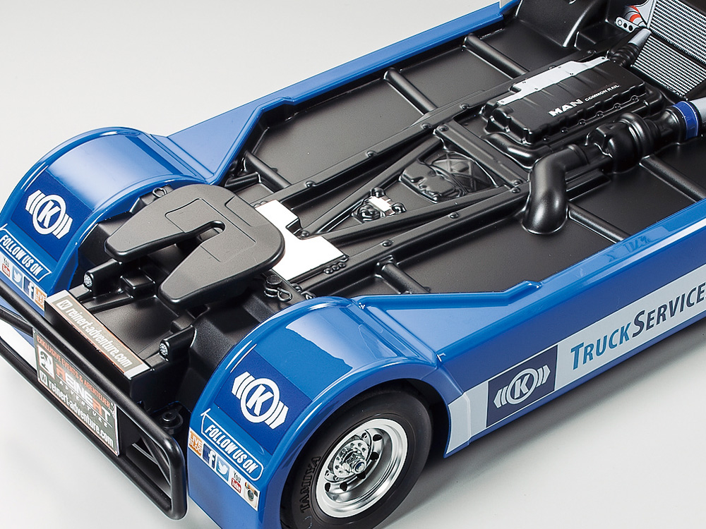TAMIYA 58632 1/14 Team Hahn MAN TGS (TT-01E) - 4