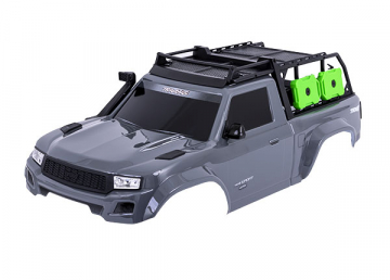 Traxxas 8213-GRAY Kaross TRX-4 Sport (Clipless) Komplett Grå