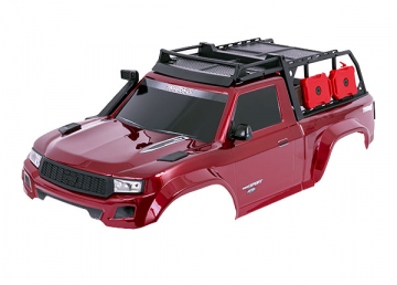 Traxxas 8213-RED Kaross TRX-4 Sport (Clipless) Komplett Röd