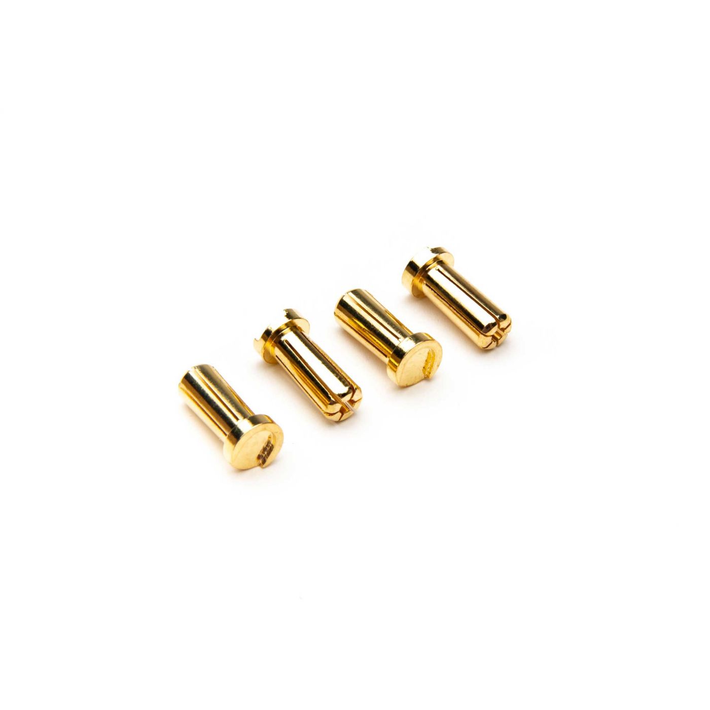 Dynamite 5mm Low Profile Bullet Connectors (4)