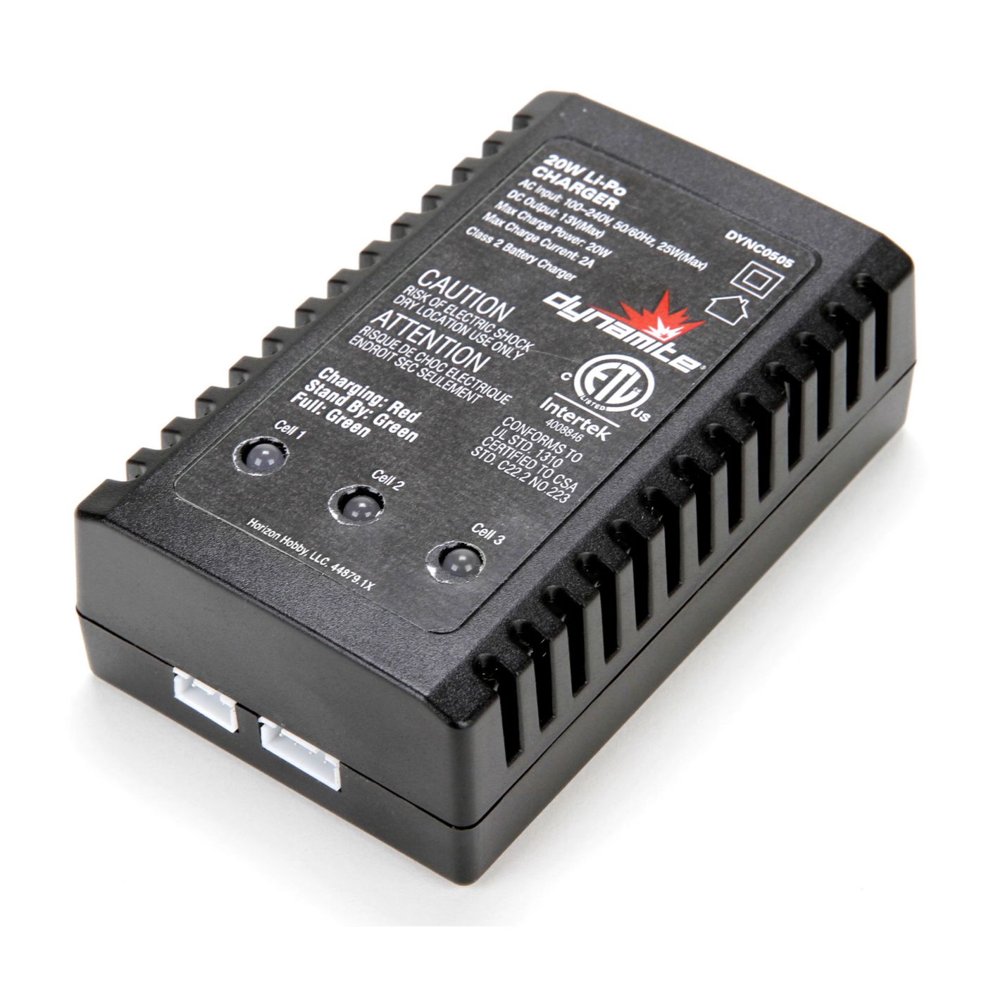 Dynamite 20W LiPo AC Battery Charger, UK