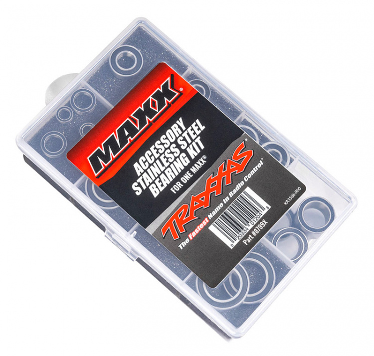 Traxxas 428799X Bearing Set Complete Stainless Steel Maxx