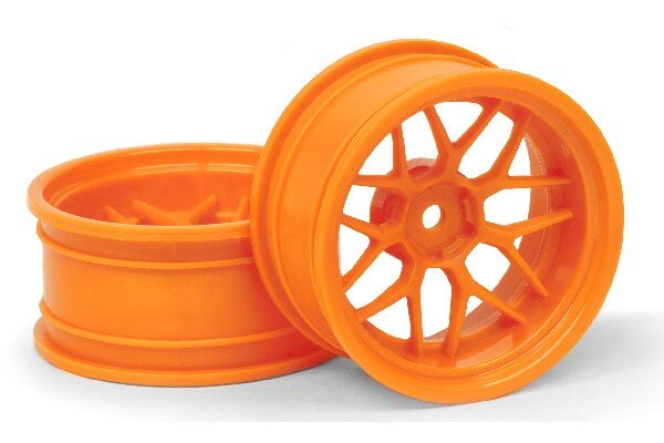 HPI HP120251 TECH 7 WHEEL ORANGE (9MM/2PCS)