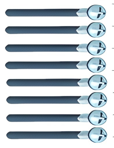 WLToys Phillips Halv-Gängad Skruv M3x15mm (8)
