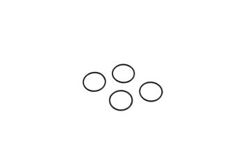 Kyosho ORG078 O-Ring 0.78 Black (4) For W5301V