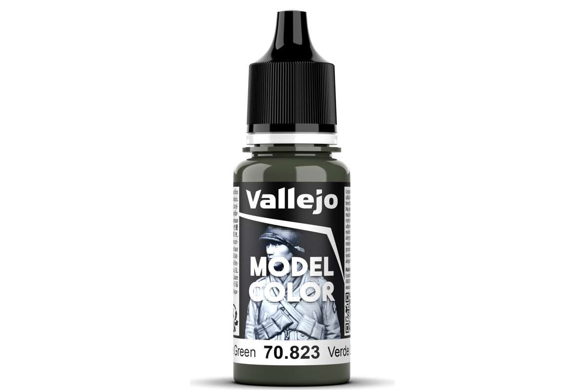 Vallejo 70823 Luftwaffe cam. green mat 17ml/18ml