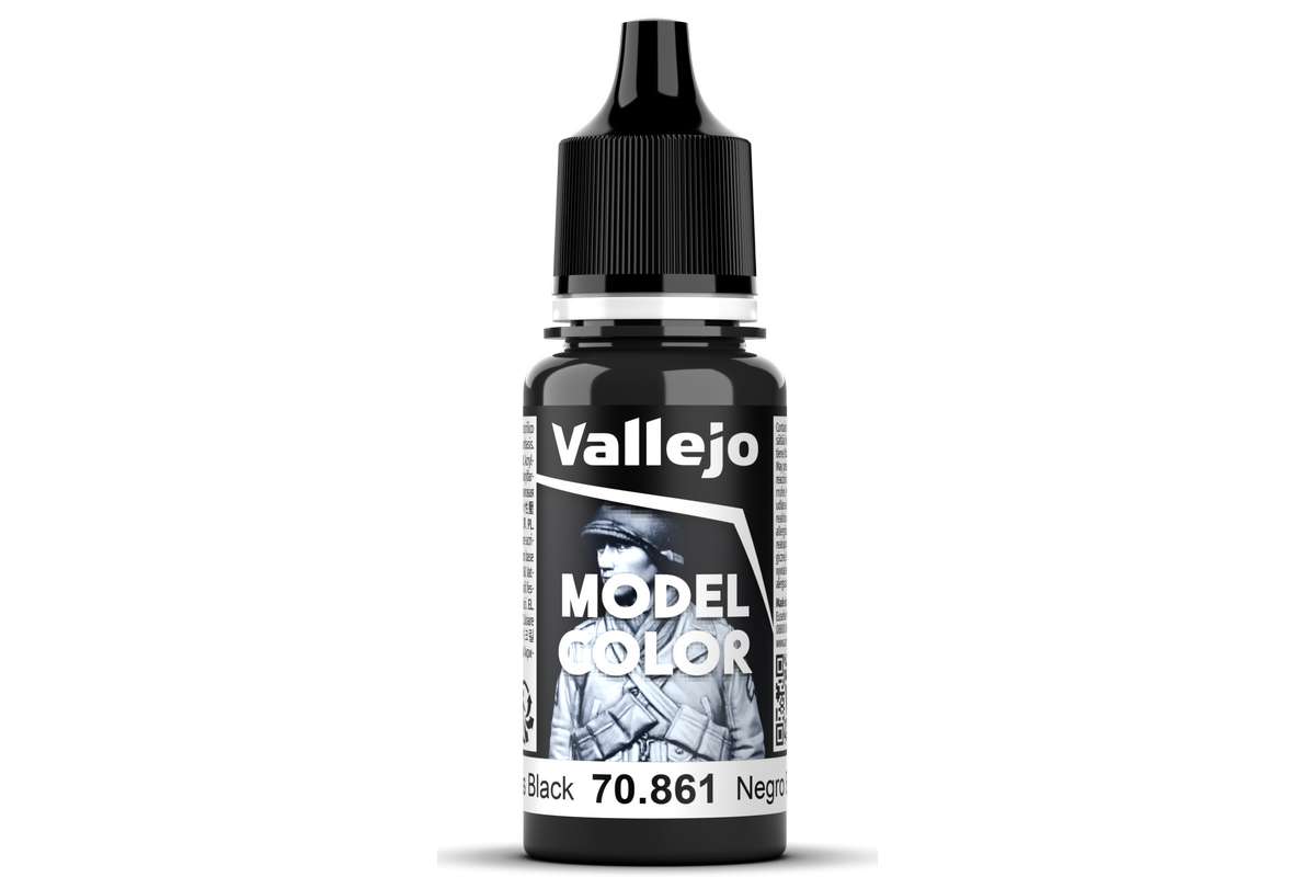 Vallejo 70861 Model Color gloss black 17ml/18ml