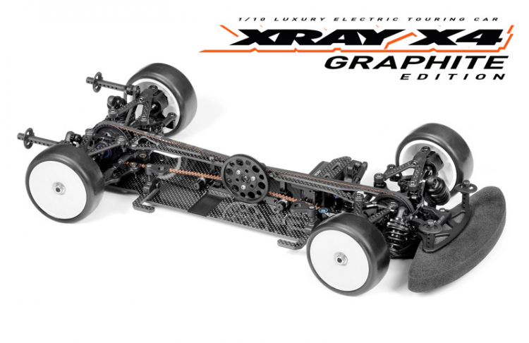 XRAY 47300032  X4'22 - Graphite Edition - 8